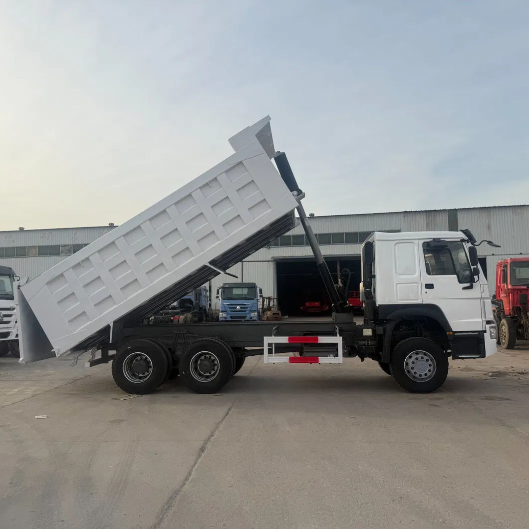 China National Heavy Duty Truck HOWO6X4 Left-Hand Drive HP371 Dump Truck