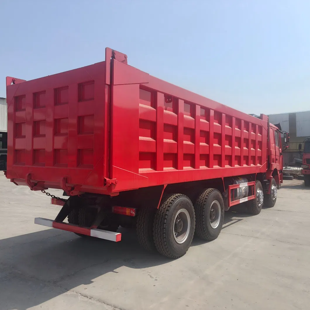 Used Delong 8X4 Handed Heavy Tipper Truck Commercial Dump Truck for Sale