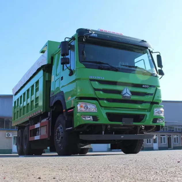 HOWO 10 Wheels Used Dump Truck 371HP Heavy Duty Export
