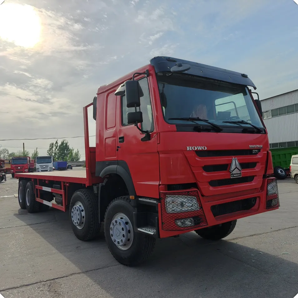 Sinotruk/HOWO/Shacman/Dongfeng 6X4/8X4 Heavy Duty 10-12 Wheel Dumper Tipper Cargo Trailer Freight Flatbed Dump Truck for Mining
