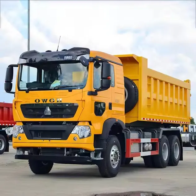 Used HOWO 6X4 371HP 10 Wheeler Dump Truck for Ethiopia Road Construction