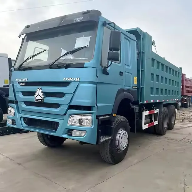 Refurbished HOWO 6X4 400HP Mining Tipper Truck with 10 Wheels