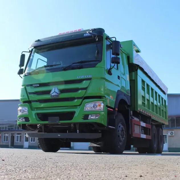 Refurbished HOWO 6X4 400HP Mining Tipper Truck with 10 Wheels