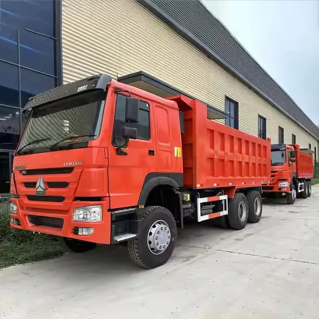 Refurbished HOWO 6X4 400HP Mining Tipper Truck with 10 Wheels