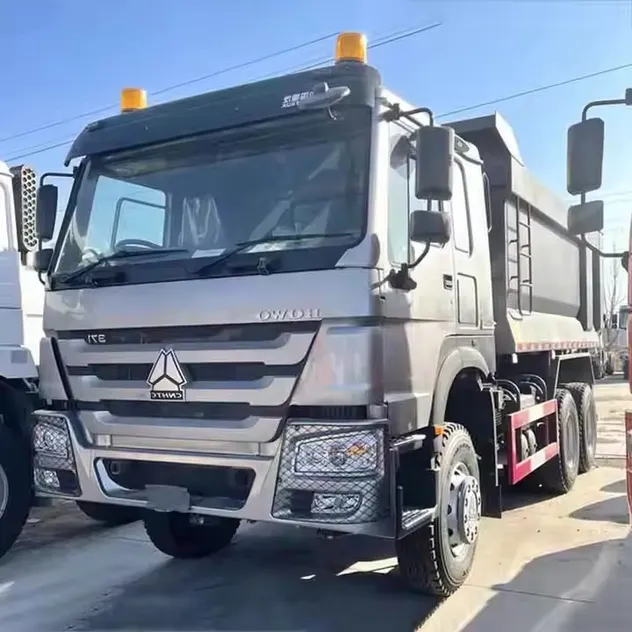 High Performance HOWO 6X4 371HP Dump Truck for Road Transport