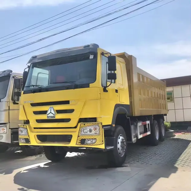 HOWO 10 Wheel Dumper Truck 371HP with Strong Hydraulic Hoist