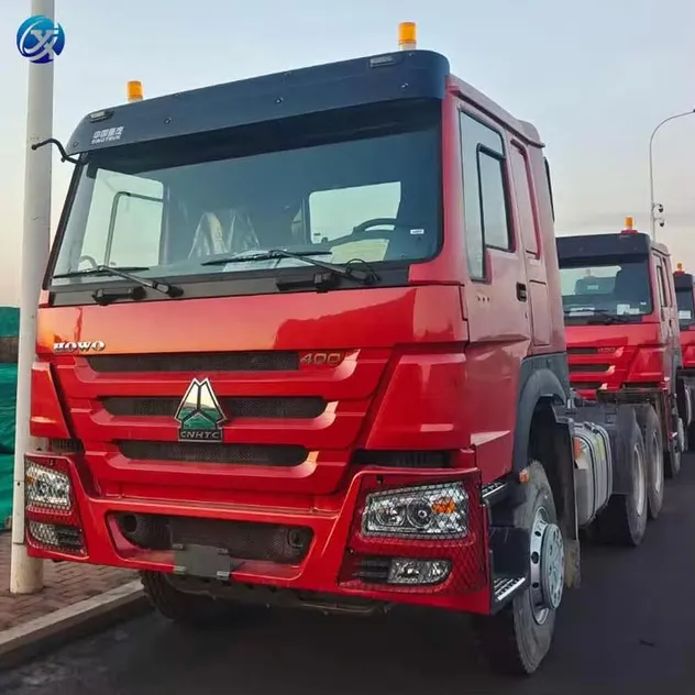 Heavy Duty 6X4 Prime Mover 375HP Tractor Truck for Trailer Transport