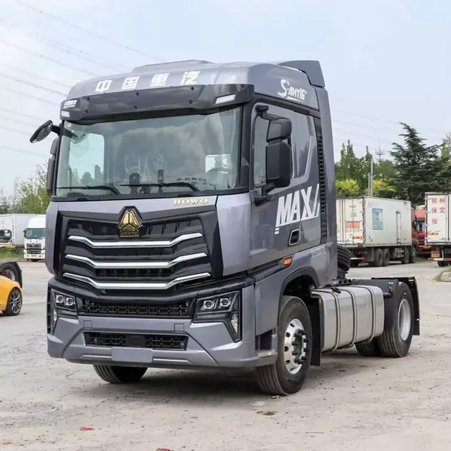 Heavy Duty 6X4 Prime Mover 375HP Tractor Truck for Trailer Transport