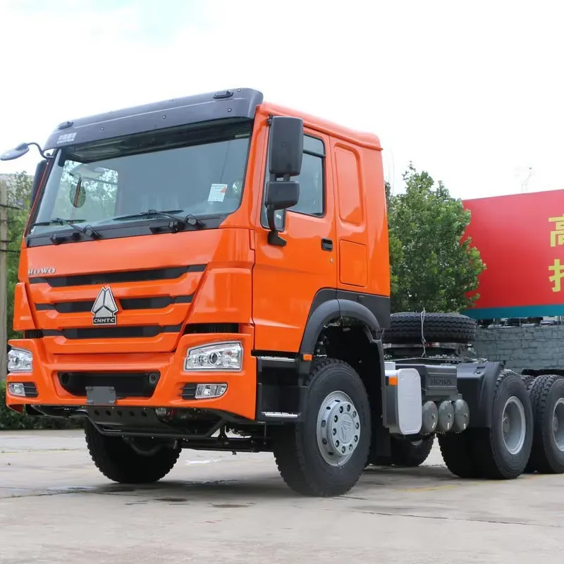 Heavy Duty 6X4 Prime Mover 375HP Tractor Truck for Trailer Transport